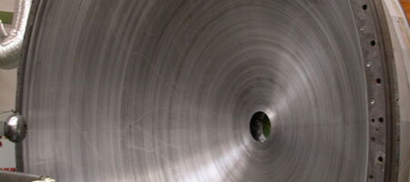 NASA exhibits 5.5 metre tank dome, friction stir welded and spin-formed by MT Aerospace